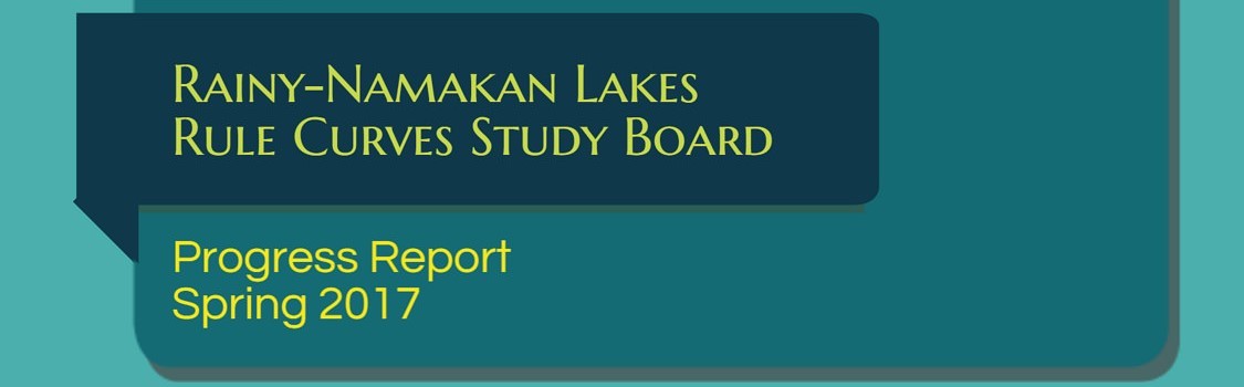 Faits saillants du Groupe d’étude sur les courbes d’exploitation du lac à la Pluie et du lac Namakan. 