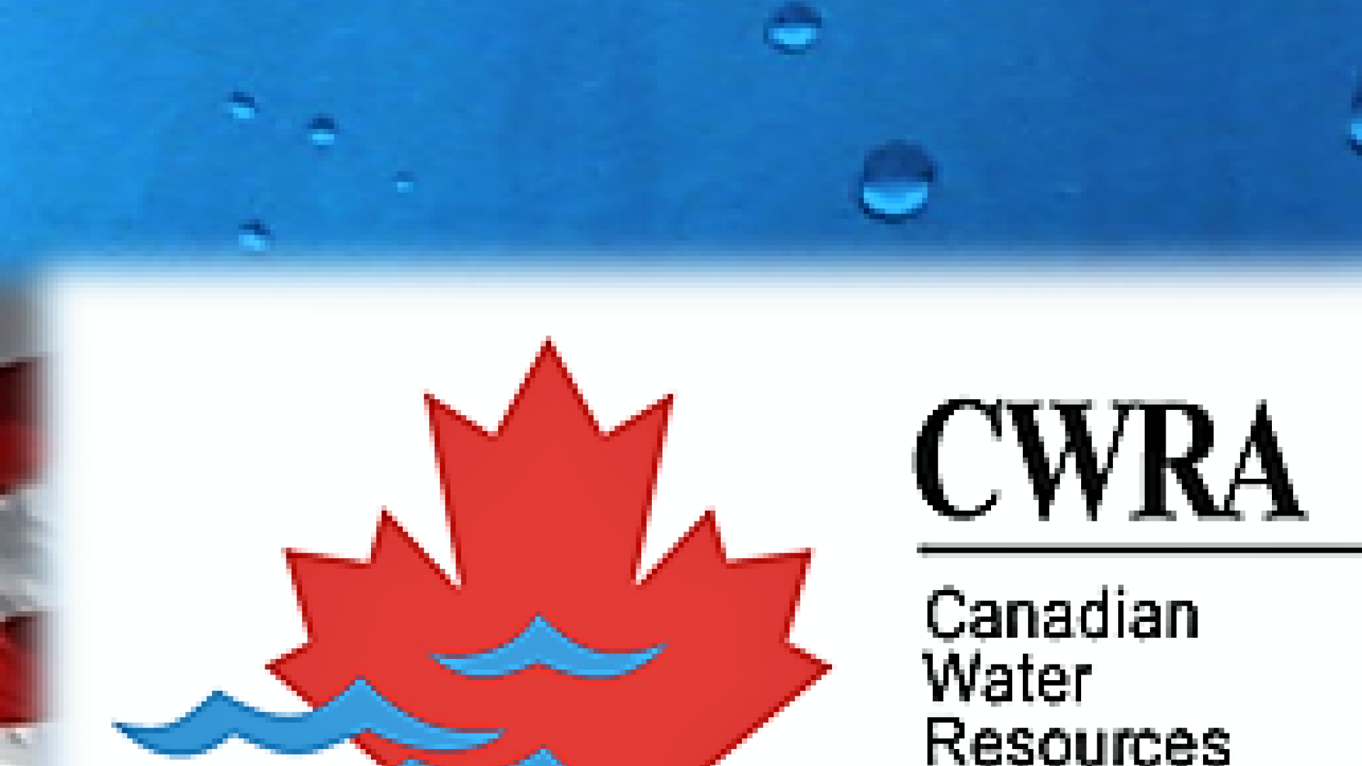 Water Matters - Logo of the Canadian Water Resources Association