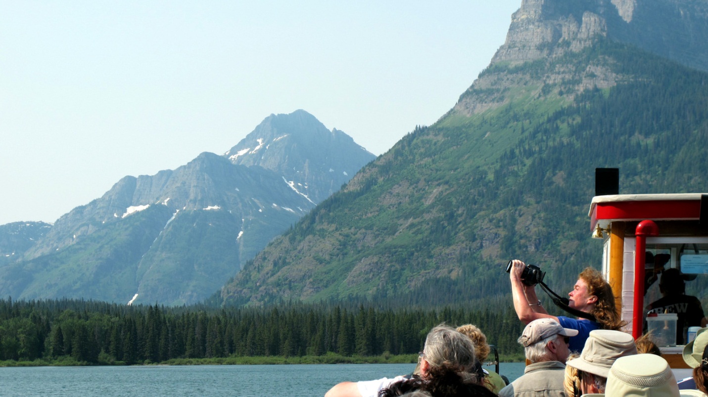 Taken at Waterton Lakes National Park, during a visit by IJC commissioners and staff. 
